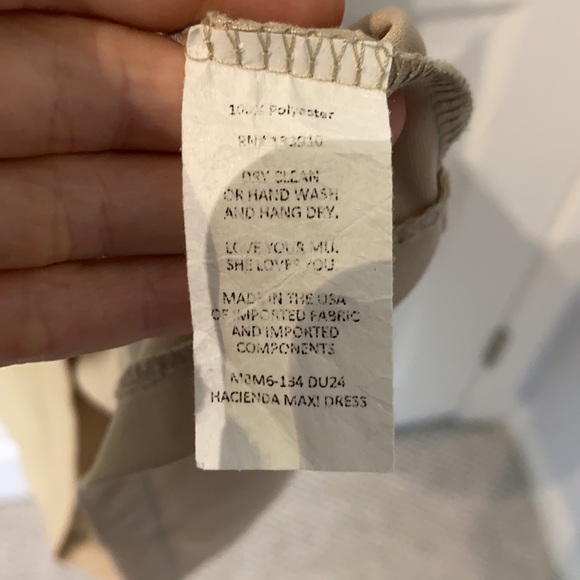 Show me your Mumu Hacienda Maxi Dress Dune - Picture 7 of 7